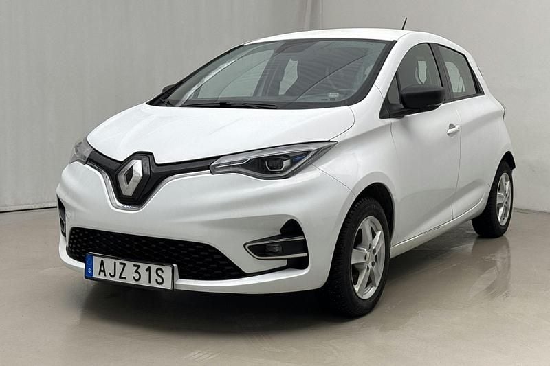 Vit Begagnad 2020 Renault Zoe Halvkombi | 119 000 kr (Marknadspris) - Bild 1/4