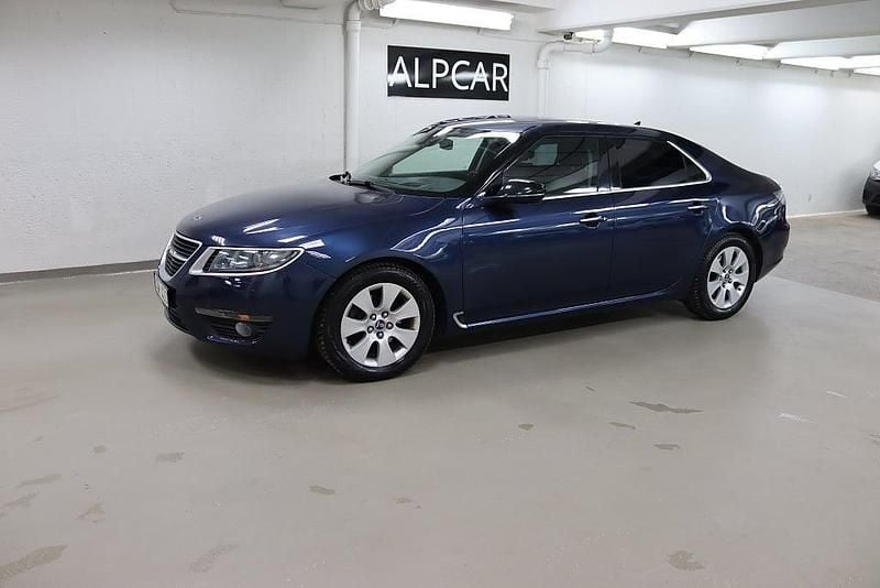 Blå Begagnad 2010 Saab 9-5 Vector Sedan | 199 000 kr - Bild 1/4