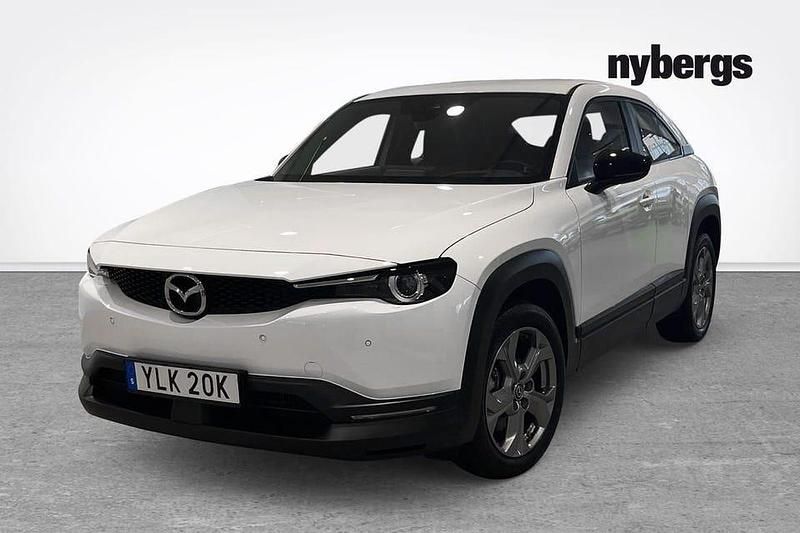 Vit Begagnad 2022 Mazda MX30 SUV | 209 000 kr (Dyr) - Bild 1/4
