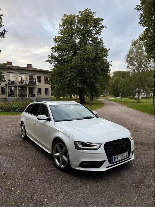 Vit Begagnad 2014 Audi A4 Kombi | 89 000 kr (Marknadspris) - Bild 1/4