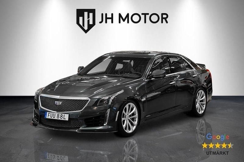 Grå Begagnad 2015 Cadillac CTS Sedan | 599 900 kr (Marknadspris) - Bild 1/4