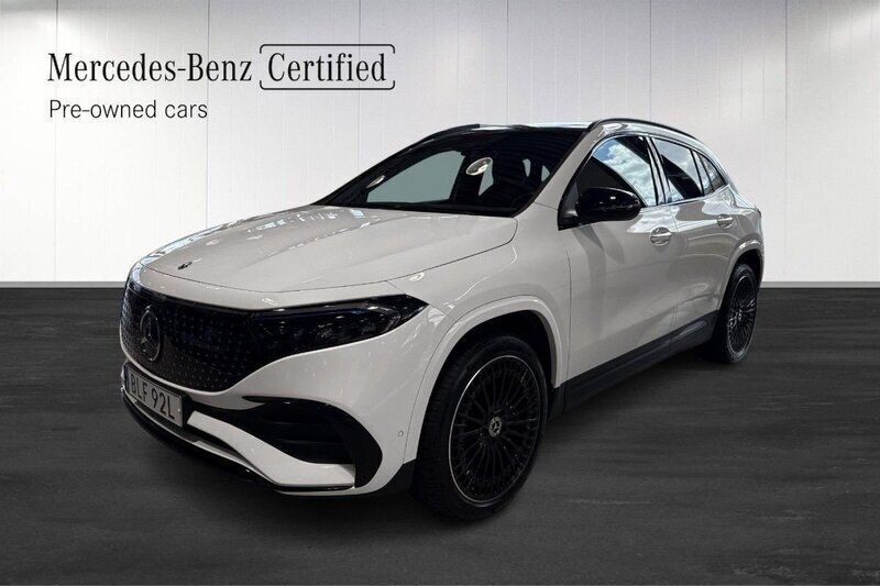 Vit (white) Begagnad 2024 Mercedes EQA300 Edition SUV | 559 900 kr - Bild 1/4