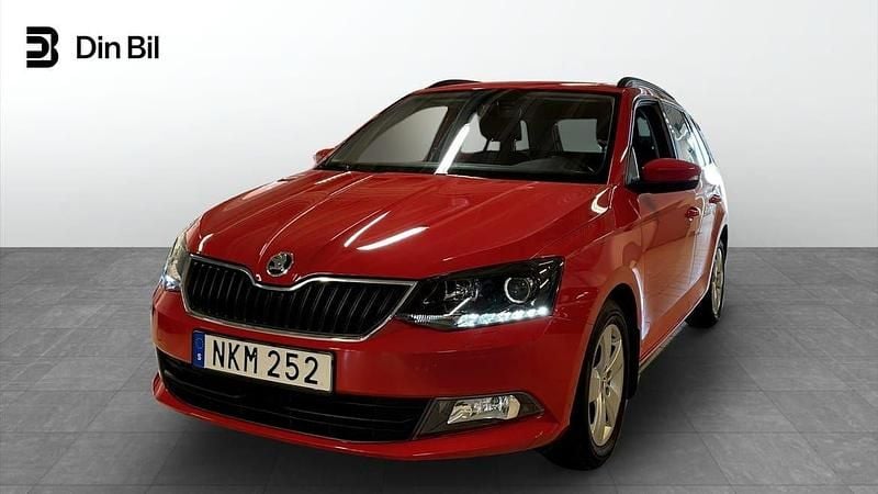 Röd Begagnad 2017 Skoda Fabia Style Kombi | 149 000 kr (Marknadspris) - Bild 1/4