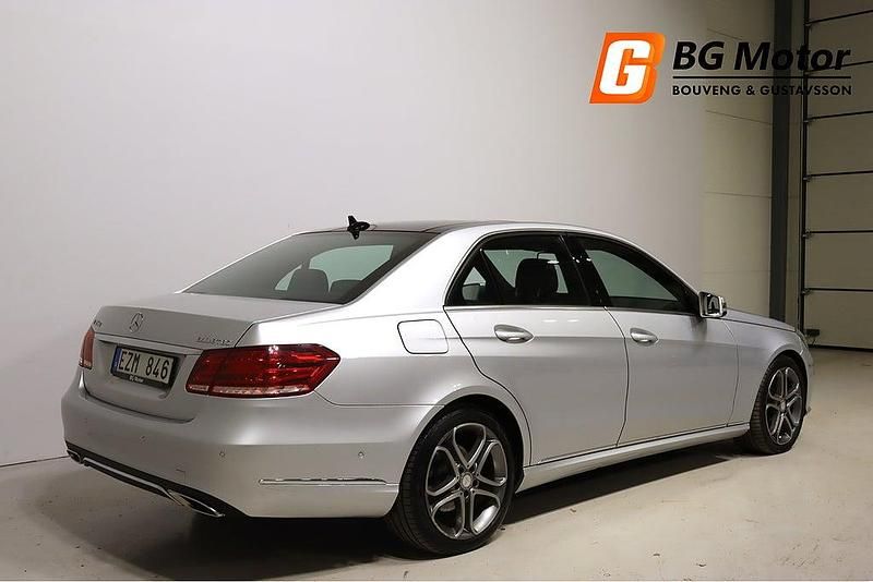 Begagnad Mercedes E350 Avantgarde 252 HK (185 kW) 2013 Silver Sedan