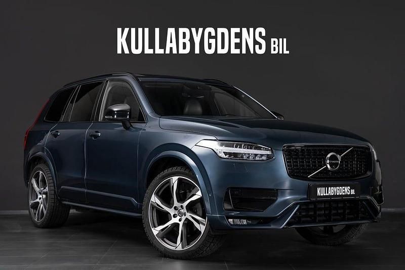 Begagnad Volvo XC90 R-Design 235 HK (172 kW) 2021 Mörkblå SUV