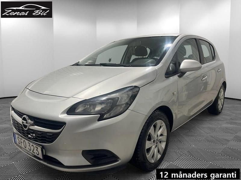 Grå Begagnad 2016 Opel Corsa Enjoy Halvkombi | 74 900 kr (Marknadspris) - Bild 1/4