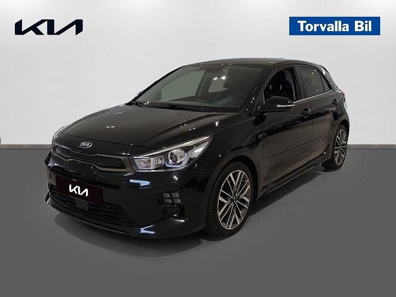 Svart Begagnad 2020 Kia Rio GT-Line Halvkombi | 214 900 kr (Lite dyr) - Bild 1/4