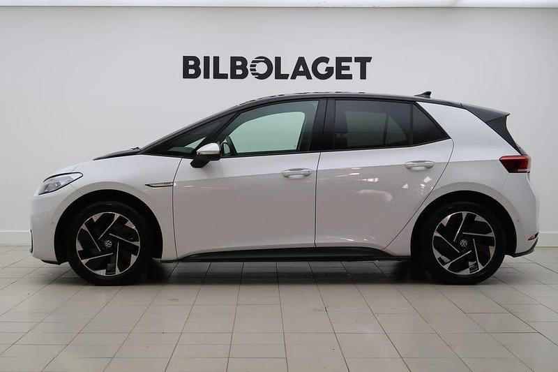 Begagnad VW ID.3 Pro Performance 152 kW (207 HK) 2023 Vit Halvkombi
