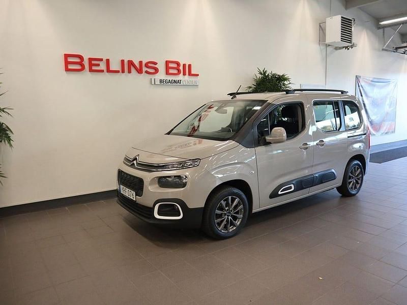 Sand Begagnad 2019 Citroën Berlingo Feel Minibuss | 179 500 kr (Marknadspris) - Bild 1/4