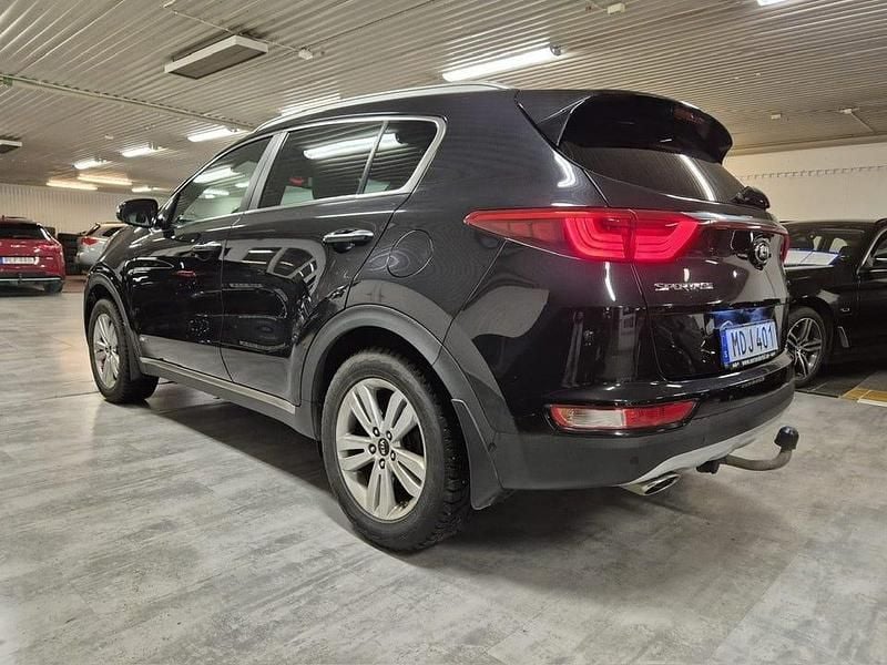 Begagnad Kia Sportage GT-Line 185 HK (136 kW) 2015 Svart SUV