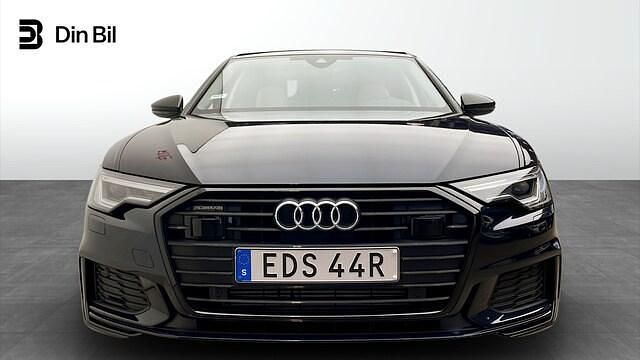 Begagnad Audi A6 S-Line 367 HK (269 kW) 2021 Firmamentblå metallic Sedan