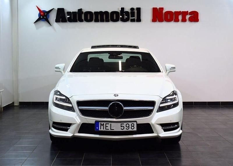 Begagnad Mercedes CLS350 AMG 266 HK (195 kW) 2011 Vit Sedan