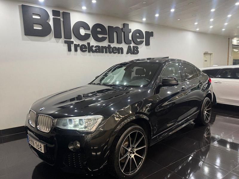 Svart Begagnad 2014 BMW X4 M Sport SUV | 239 900 kr (Marknadspris) - Bild 1/4
