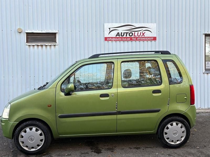 Grön Begagnad 2000 Opel Agila Halvkombi | 19 900 kr - Bild 1/4