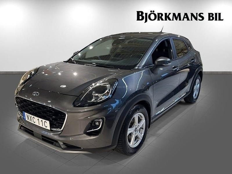 Grå Begagnad 2021 Ford Puma S Halvkombi | 149 800 kr (Marknadspris) - Bild 1/4