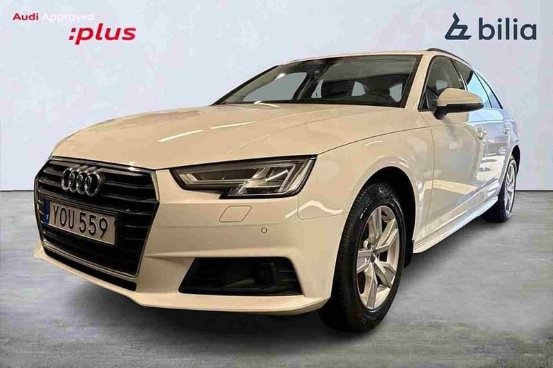 Vit Begagnad 2018 Audi A4 Kombi | 199 000 kr (Marknadspris) - Bild 1/1
