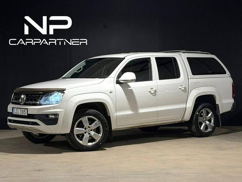 Vit Begagnad 2019 VW Amarok Pickup | 228 900 kr (Bra pris) - Bild 1/4