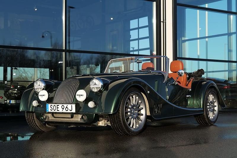 Grön Begagnad 2019 Morgan Plus Cab | 959 000 kr - Bild 1/4