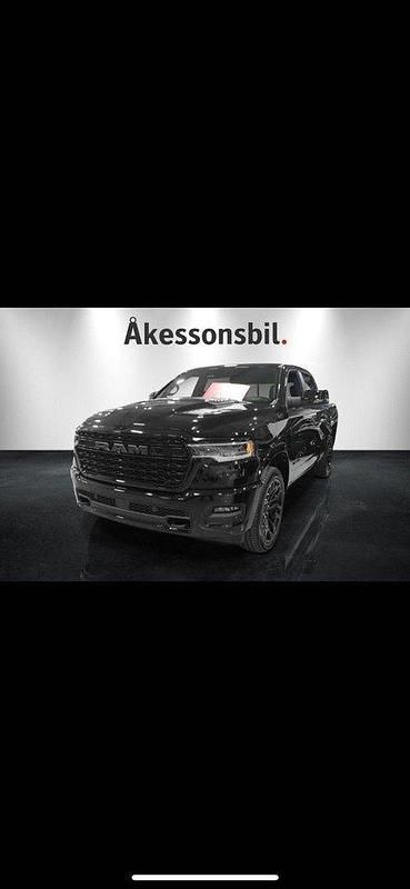 Svart Ny 2025 Dodge Ram Limited Pickup | 1 350 000 kr (Marknadspris) - Bild 1/4