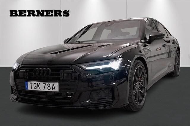 Svart Begagnad 2022 Audi A6 S-Line Sedan | 459 900 kr (Marknadspris) - Bild 1/4