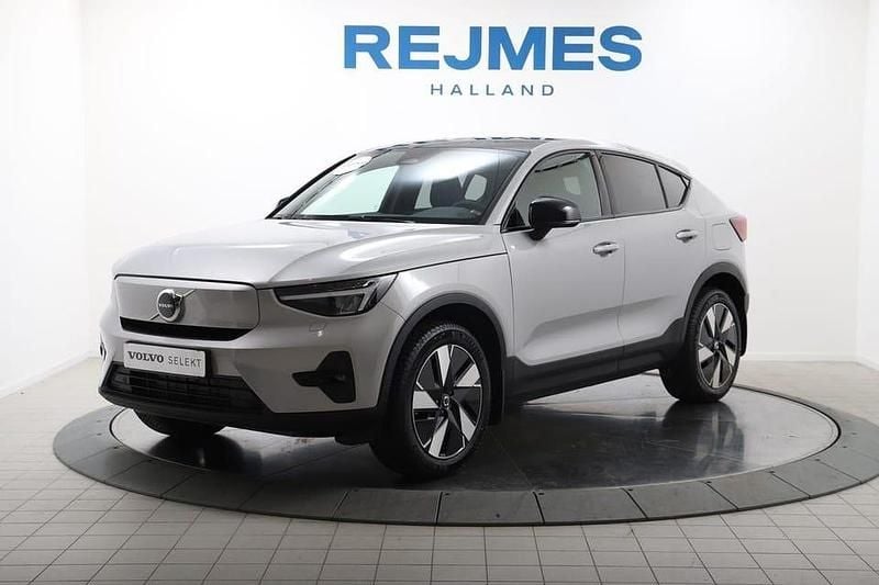 Begagnad Volvo EC40 Single Motor Extended Range 188 kW (256 HK) 2024 Silver SUV