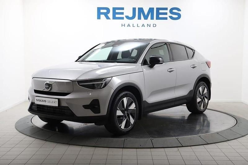 Silver Begagnad 2024 Volvo EC40 Single Motor Extended Range SUV | 449 500 kr (Lite dyr) - Bild 1/4