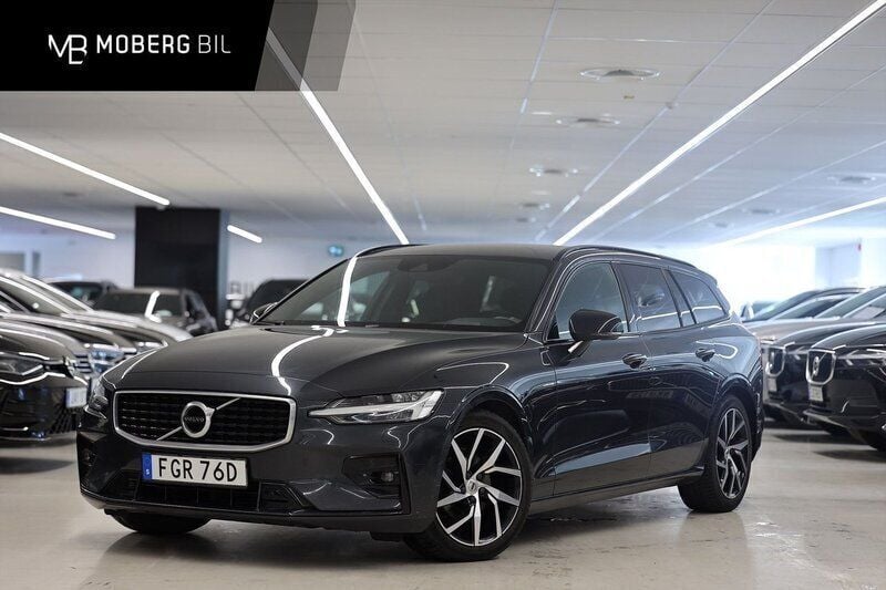 Grå Begagnad 2020 Volvo V60 R-Design Kombi | 329 900 kr (Marknadspris) - Bild 1/3