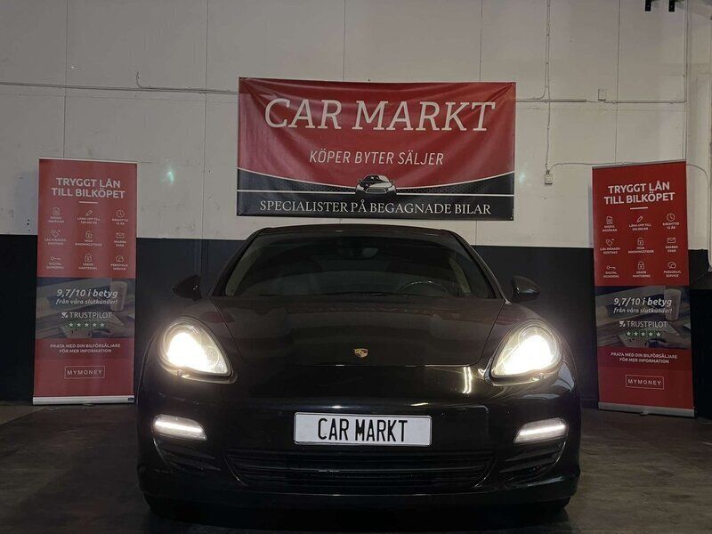 Begagnad Porsche Panamera 251 HK (184 kW) 2013 Svart Sedan