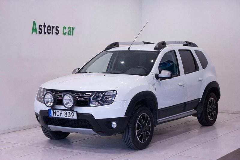 Vit Begagnad 2015 Dacia Duster SUV | 74 000 kr (Bra pris) - Bild 1/4