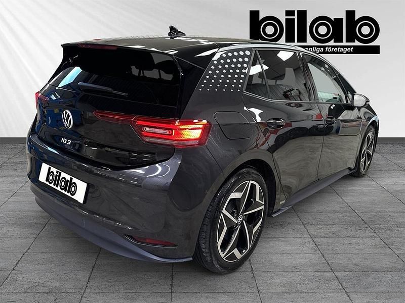 Begagnad VW ID.3 Pro Performance 150 kW (204 HK) 2021 Mörkgrå Halvkombi