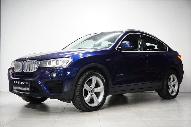 Blå Begagnad 2015 BMW X4 SUV | 199 900 kr (Superpris) - Bild 1/4