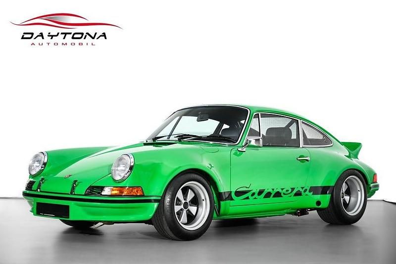 Begagnad Porsche 911 165 HK (121 kW) 1976 Grön Sportkupé