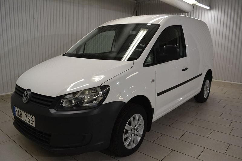Vit Begagnad 2012 VW Caddy Minibuss | 42 000 kr (Bra pris) - Bild 1/3