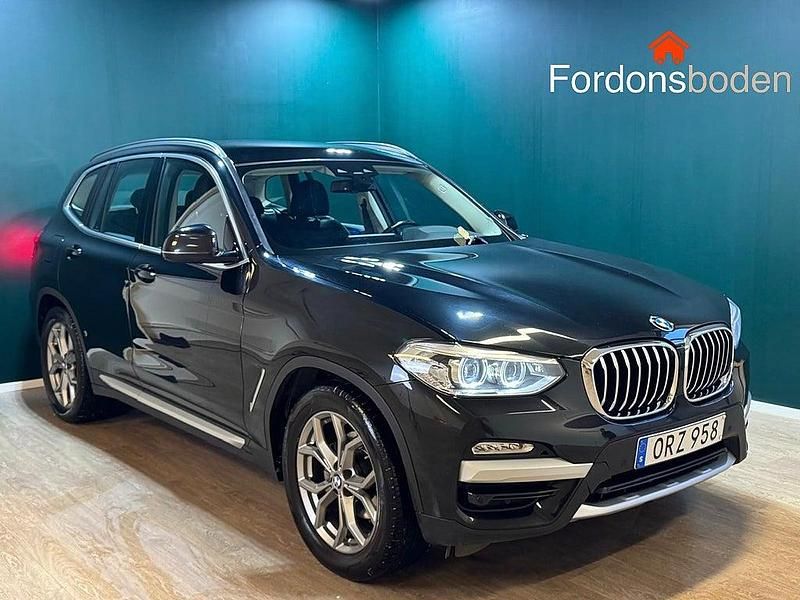 Begagnad BMW X3 xLine 184 HK (135 kW) 2019 Svart SUV