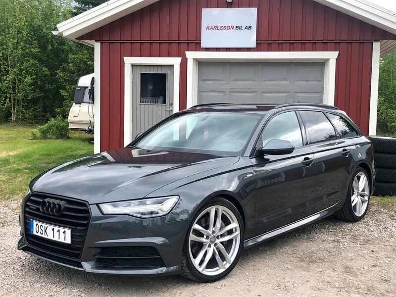 Grå Begagnad 2015 Audi A6 S-Line Kombi | 224 900 kr (Dyr) - Bild 1/4