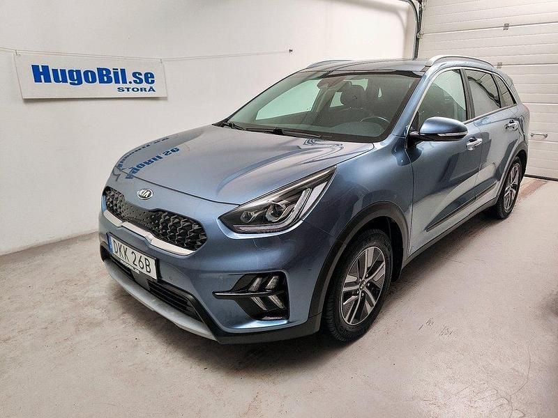 Blå Begagnad 2019 Kia Niro Advance SUV | 199 500 kr (Lite dyr) - Bild 1/4