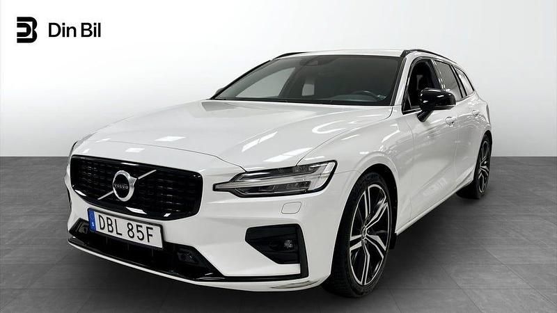 Vit Begagnad 2019 Volvo V60 R-Design Kombi | 329 900 kr (Bra pris) - Bild 1/4