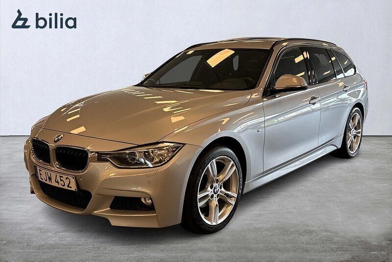 Silver Begagnad 2014 BMW 320 M Sport Kombi | 219 000 kr (Lite dyr) - Bild 1/4