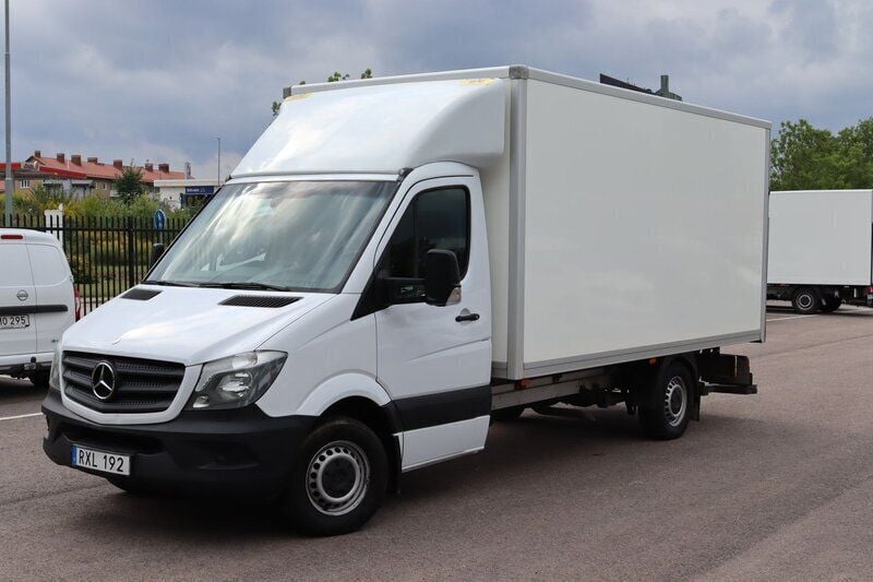 Vit Begagnad 2015 Mercedes Sprinter Van | 223 750 kr - Bild 1/4
