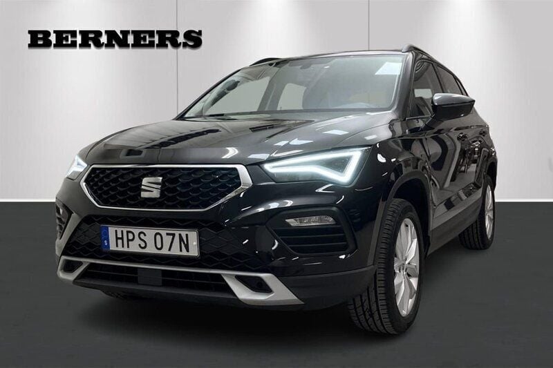 Svart Begagnad 2021 Seat Ateca SUV | 199 900 kr (Superpris) - Bild 1/4