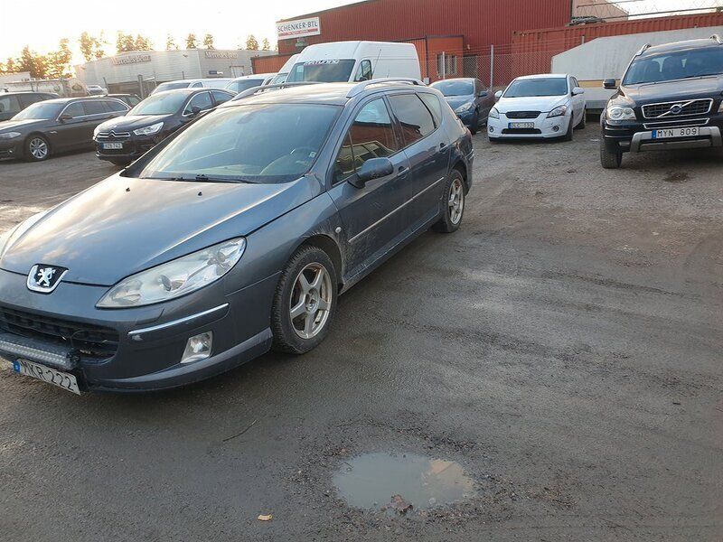 Begagnad Peugeot 407 136 HK (100 kW) 2007 Mörkgrå Kombi