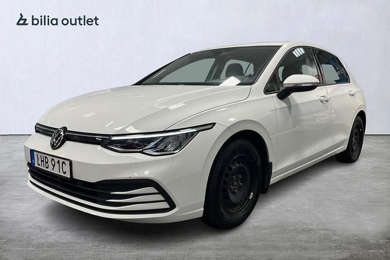 Vit Begagnad 2020 VW e-Golf Halvkombi | 159 900 kr - Bild 1/4