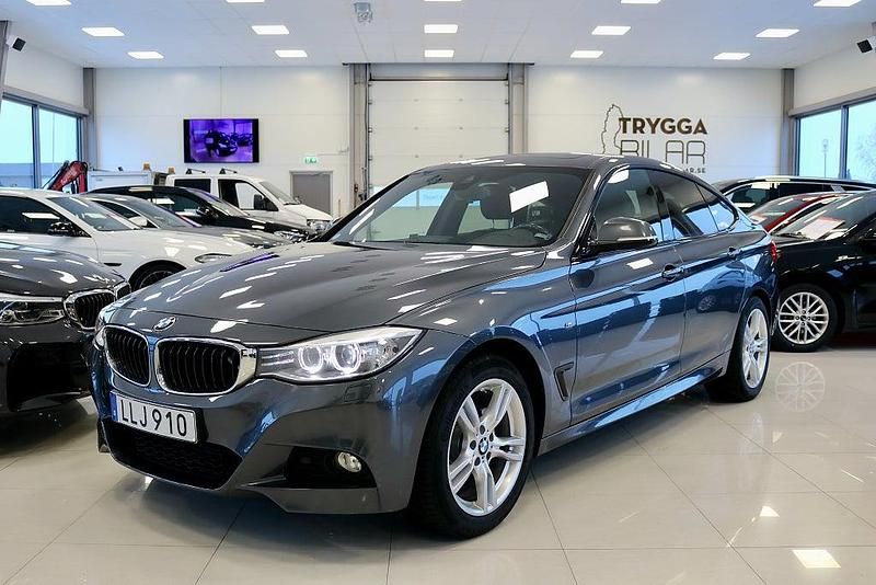 Grå Begagnad 2014 BMW 320 Gran Turismo M Sport Halvkombi | 169 000 kr (Lite dyr) - Bild 1/4