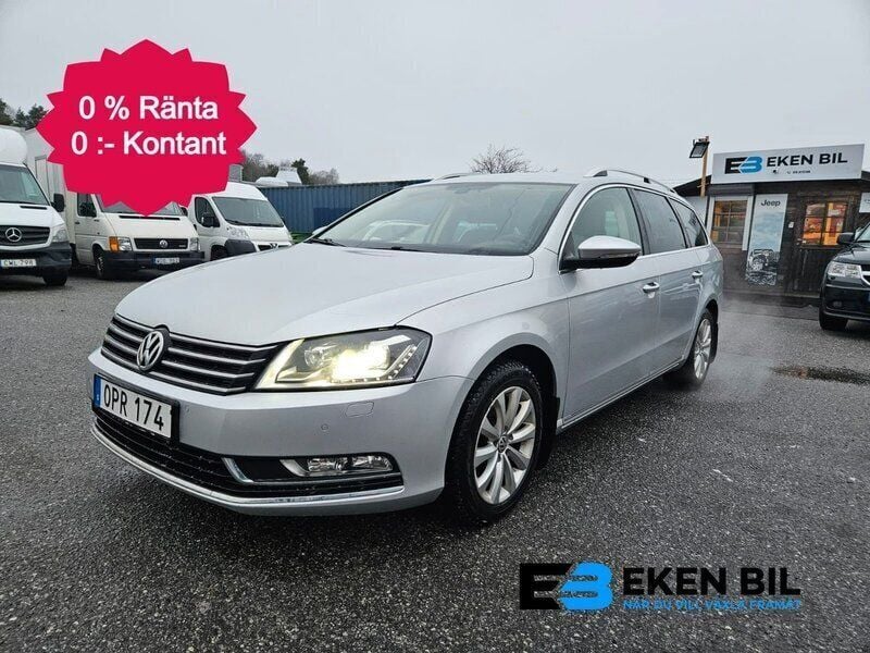 Silver Begagnad 2014 VW Passat Kombi | 109 500 kr (Marknadspris) - Bild 1/3