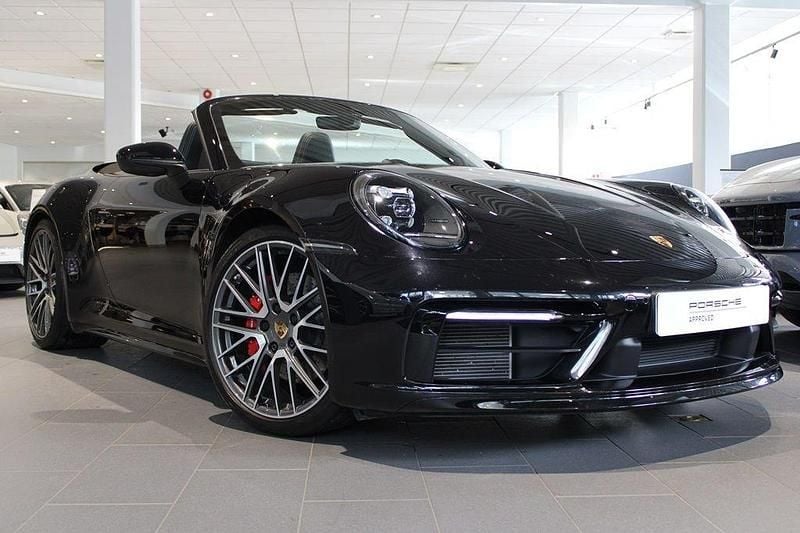 Svart Begagnad 2021 Porsche 911 Carrera S Cabriolet Cab | 1 545 000 kr - Bild 1/4