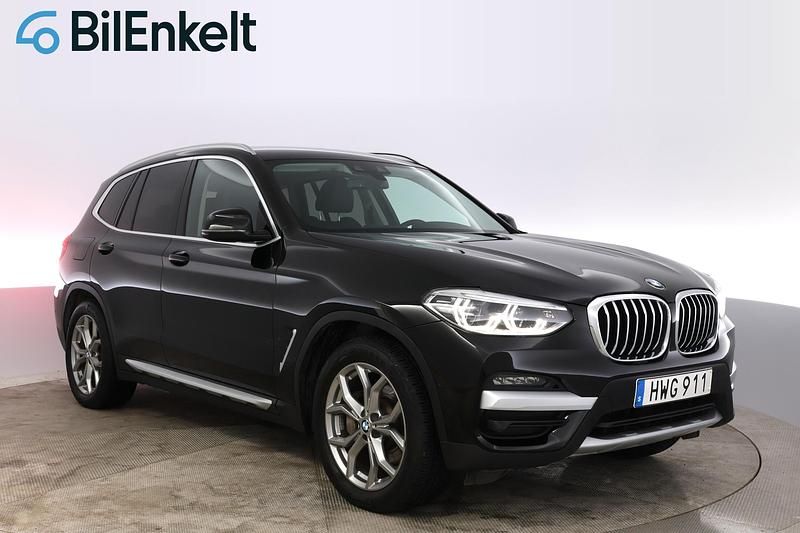 Svart Begagnad 2020 BMW X3 Sport Line SUV | 239 900 kr (Superpris) - Bild 1/4