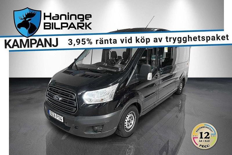 Svart Begagnad 2016 Ford Transit Kombi | 199 900 kr - Bild 1/1