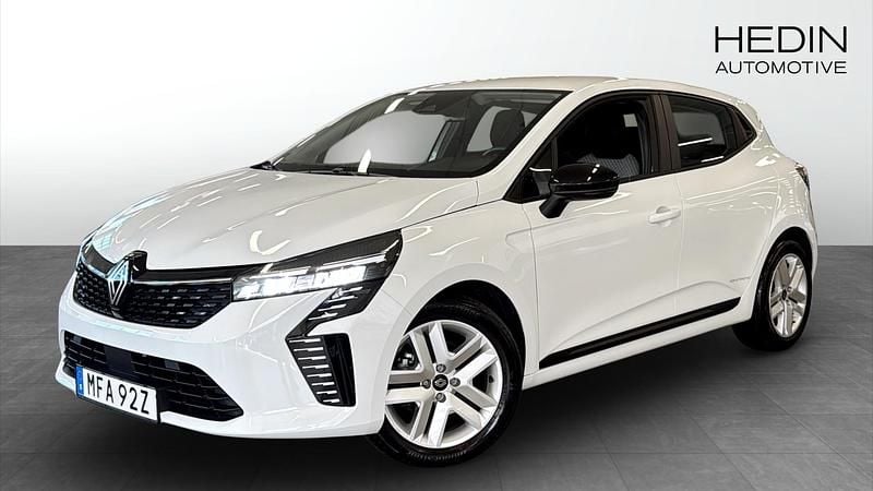 Vit (white) Begagnad 2024 Renault Clio V Evolution Halvkombi | 199 900 kr (Marknadspris) - Bild 1/4
