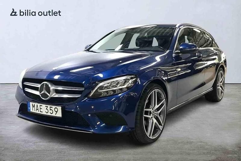 Blå Begagnad 2019 Mercedes C200 Kombi | 199 900 kr - Bild 1/1