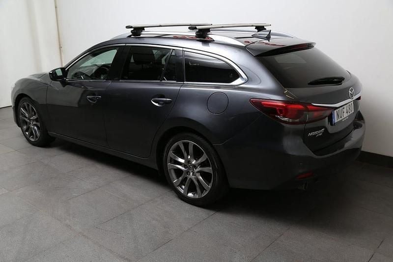 Begagnad Mazda 6 Optimum 175 HK (128 kW) 2015 Grå Kombi